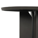 Inspired by minimalist Nordic design, a dark bronze dining table has a base of four plinth legs for a simple but impactful detail. Cover or store inside during inclement weather and when not in use.As lovers of wabi sabi style at Amethyst, we love the designer inspired Ernest Outdoor Metal Dining Table-60" - Bronze. Amethyst Home provides interior design, new home construction design consulting, vintage area rugs, and lighting in the Calabasas metro area.