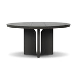 Inspired by minimalist Nordic design, a dark bronze dining table has a base of four plinth legs for a simple but impactful detail. Cover or store inside during inclement weather and when not in use.As lovers of wabi sabi style at Amethyst, we love the designer inspired Ernest Outdoor Metal Dining Table-60" - Bronze. Amethyst Home provides interior design, new home construction design consulting, vintage area rugs, and lighting in the Miami metro area.