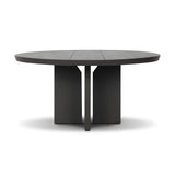 Inspired by minimalist Nordic design, a dark bronze dining table has a base of four plinth legs for a simple but impactful detail. Cover or store inside during inclement weather and when not in use.As lovers of wabi sabi style at Amethyst, we love the designer inspired Ernest Outdoor Metal Dining Table-60" - Bronze. Amethyst Home provides interior design, new home construction design consulting, vintage area rugs, and lighting in the Miami metro area.