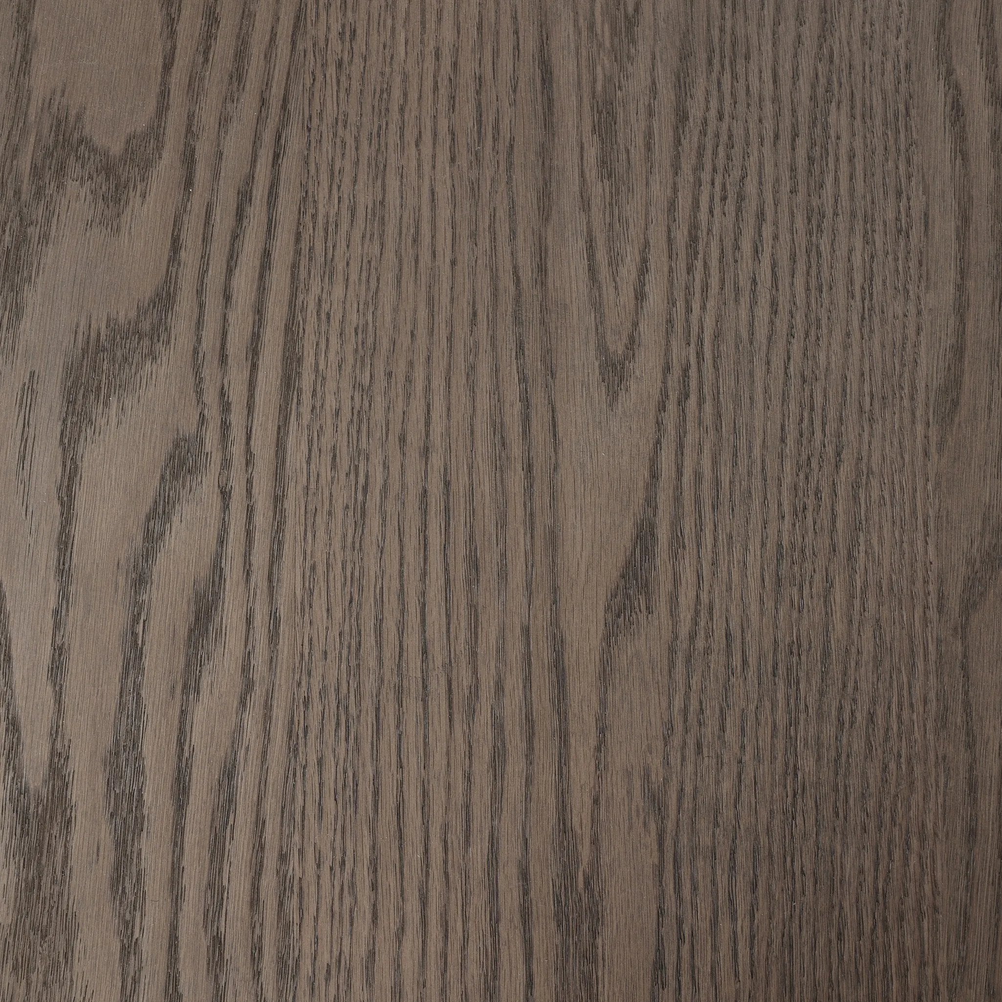 Inspired by minimalist Nordic design, a grey-finished oak dining table has a base of four plinth legs for a simple but impactful detail Amethyst Home provides interior design, new home construction design consulting, vintage area rugs, and lighting in the Salt Lake City metro area.