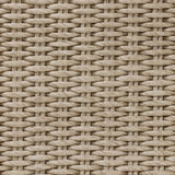Play with contrast — in shape, material and proportion. Generous, sink-in cushioning sits atop a small, tapered woven plinth base, with structured upholstery with heavy texture inviting a comfortable sit on this outdoor chaise. Cover or store indoors during inclement weather and when not in use. Amethyst Home provides interior design, new home construction design consulting, vintage area rugs, and lighting in the Austin metro area.