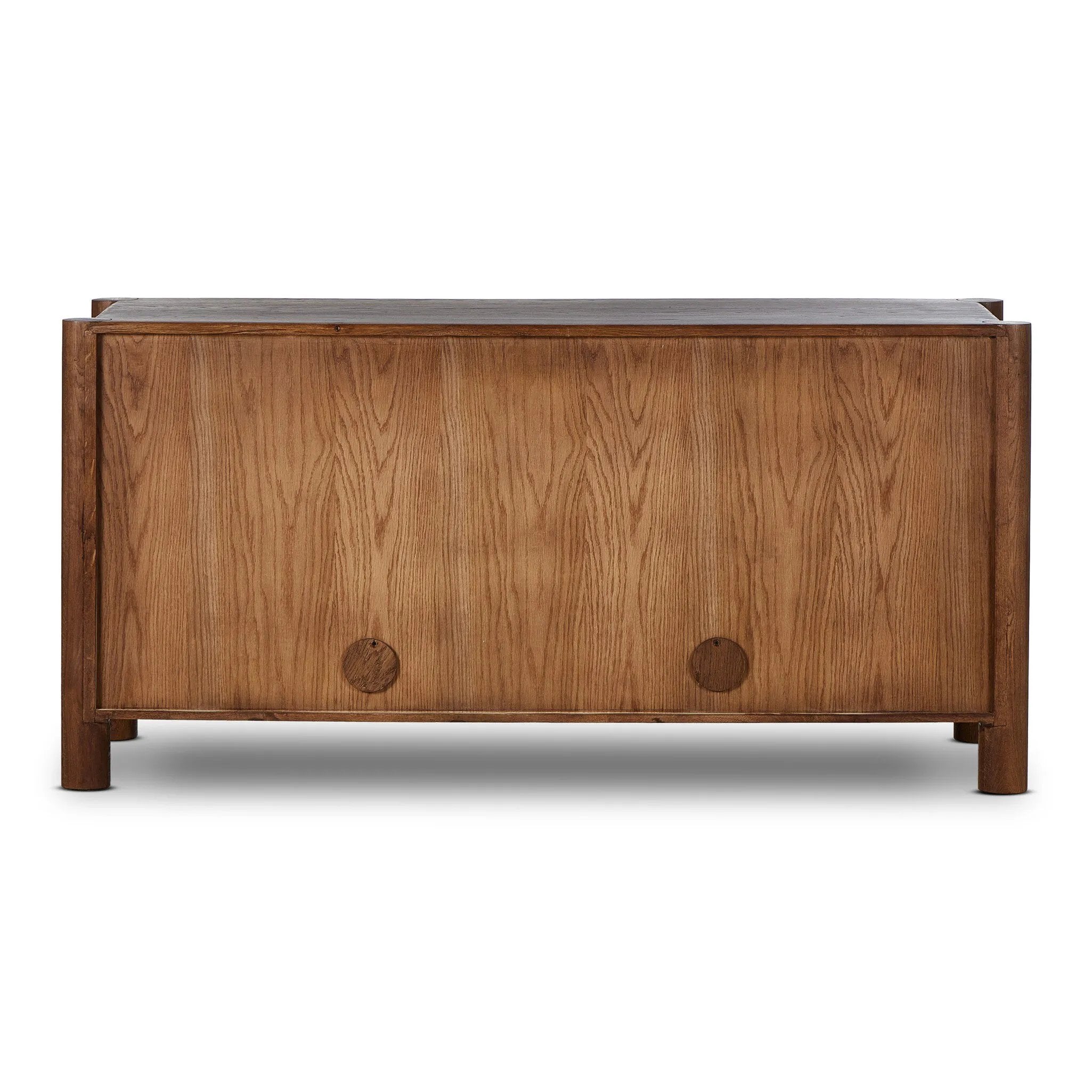 Ezri 6 Drawer Dresser - Carved Cocoa Oak