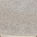 This outdoor dining table brings a fresh take to the classic pedestal silhouette. Shaped in an aged concrete that has lots of character and depth for an authentically weathered look. Cover or store inside during inclement weather and when not in use. Amethyst Home provides interior design, new home construction design consulting, vintage area rugs, and lighting in the Seattle metro area.