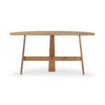 Featuring Fara Light Brown Oak Console Table by Four Hands at Amethyst Home. Made from light brown oak, a tripod base supports a uniquely shaped tabletop for a look that feels both simple and artistic.Overall Dimensions: 60.00"w x 18.00"d x 30.00"hWeight : 42.55 lbsMaterials: Solid Oak. Amethyst Home provides interior design, new home construction design consulting, vintage area rugs, and lighting in the Winter Garden metro area.