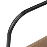 A simple yet timeless dining look, prime for the head of the table. Hammered iron frames a squared seat and bolster back upholstered in high-performance fabric. Free of PFAS, soft and easy to clean, Crypton® performance fabric is specially engineered for protection against stains, moisture and odor Amethyst Home provides interior design, new home construction design consulting, vintage area rugs, and lighting in the Austin metro area.