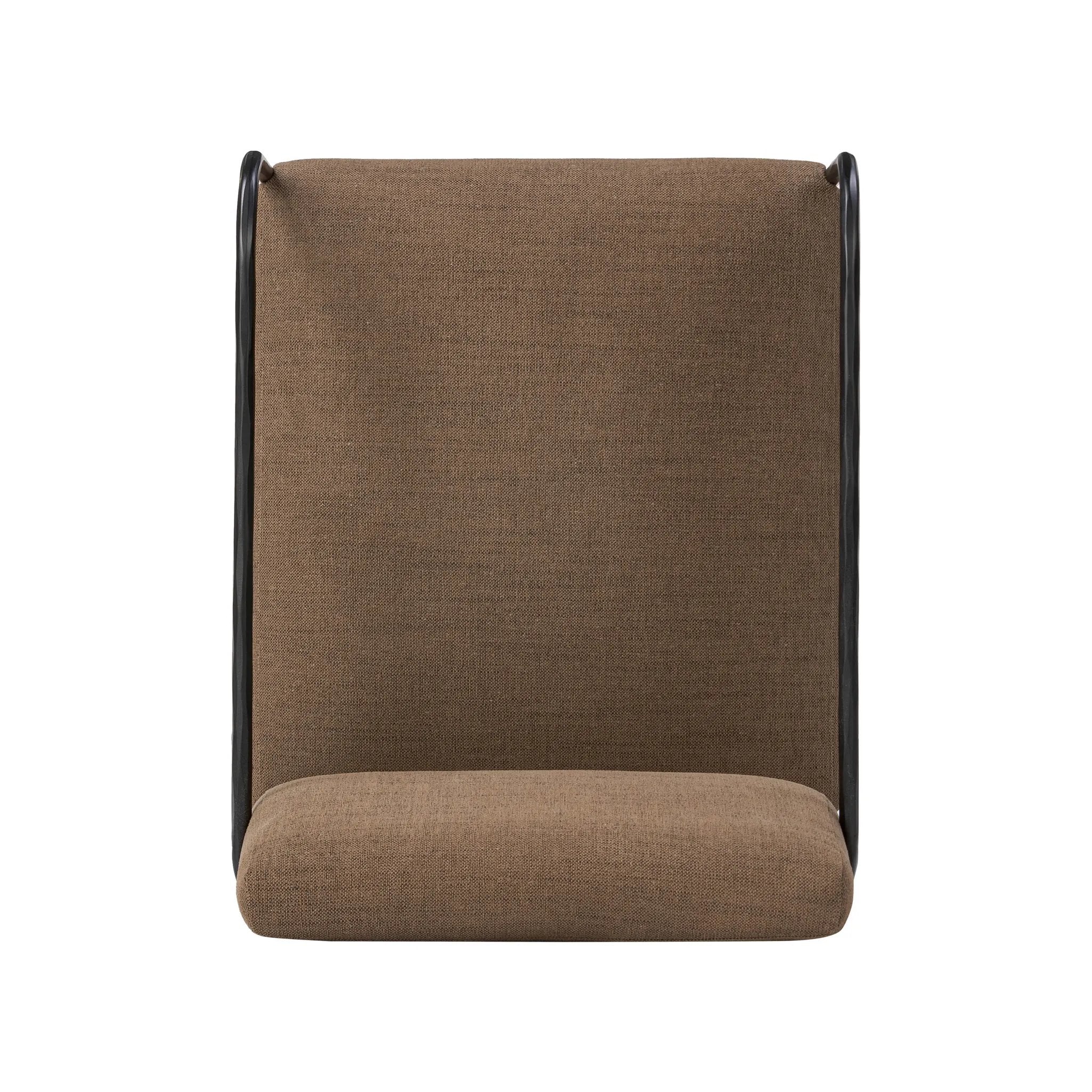 A simple yet timeless dining look, prime for the head of the table. Hammered iron frames a squared seat and bolster back upholstered in high-performance fabric. Free of PFAS, soft and easy to clean, Crypton® performance fabric is specially engineered for protection against stains, moisture and odor Amethyst Home provides interior design, new home construction design consulting, vintage area rugs, and lighting in the Charlotte metro area.