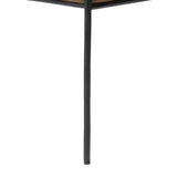 A simple yet timeless dining look, prime for the head of the table. Hammered iron frames a squared seat and bolster back upholstered in high-performance fabric. Free of PFAS, soft and easy to clean, Crypton® performance fabric is specially engineered for protection against stains, moisture and odor Amethyst Home provides interior design, new home construction design consulting, vintage area rugs, and lighting in the Dallas metro area.