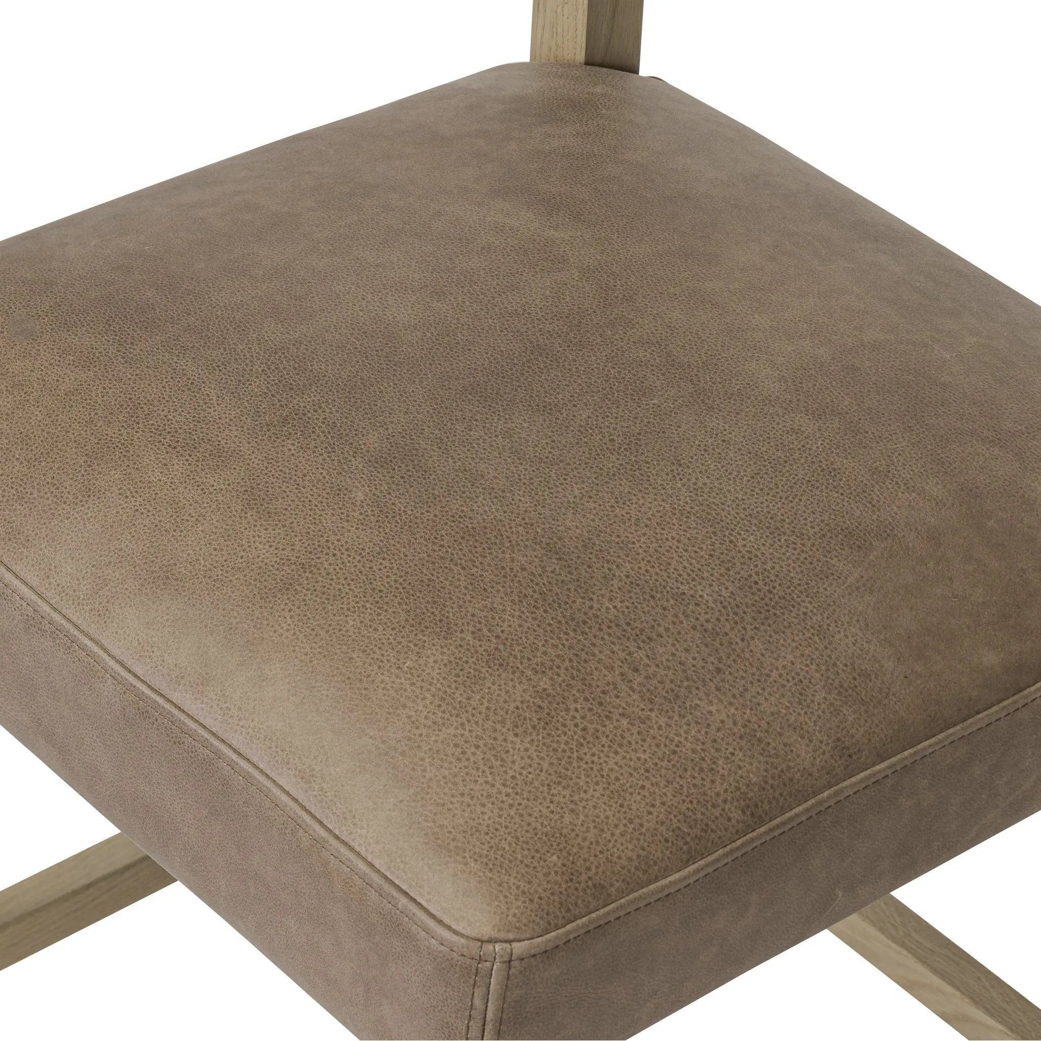 Featuring Ferris Palermo Cigar Bar + Counter Stool by Four Hands at Amethyst Home. Perfectly sized for the counter, black-finished parawood frames squared seating of high-performance fabric, with black top-grain leather backing. Performance fabrics are specially created to withstand spills, stains, high traffic and wear, ensuring long-term comfort and unmat. Amethyst Home provides interior design, new home construction design consulting, vintage area rugs, and lighting in the Charlotte metro area.