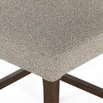 Featuring Ferris Tulsa Ink Bar + Counter Stool by Four Hands at Amethyst Home. Perfectly sized for the counter, dark-finished parawood frames squared seating of high-performance fabric, with top-grain leather backing. Performance fabrics are specially created to withstand spills, stains, high traffic and wear, ensuring long-term comfort and unmatched durabi. Amethyst Home provides interior design, new home construction design consulting, vintage area rugs, and lighting in the Park City metro area.