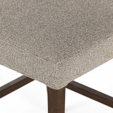 Featuring Ferris Tulsa Ink Bar + Counter Stool by Four Hands at Amethyst Home. Perfectly sized for the counter, dark-finished parawood frames squared seating of high-performance fabric, with top-grain leather backing. Performance fabrics are specially created to withstand spills, stains, high traffic and wear, ensuring long-term comfort and unmatched durabi. Amethyst Home provides interior design, new home construction design consulting, vintage area rugs, and lighting in the Park City metro area.