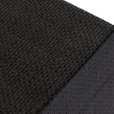 Featuring Fiona Black Raffia Nightstand by Four Hands at Amethyst Home. Woven black raffia offers a texture-driven take on bedside storage. Antique brass-finished iron hardware adorns dual drawers supported by a solid mahogany base.Overall Dimensions: 30.00"w x 17.00"d x 26.50"hWeight : 59.74 lbsMaterials: Sugar Palm, Solid Mahogany, Iron. Amethyst Home provides interior design, new home construction design consulting, vintage area rugs, and lighting in the Seattle metro area.