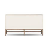 Featuring Fiona Ivory Painted Raffia 6 Drawer Dresser by Four Hands at Amethyst Home. Indulge in luxury with the Fiona Ivory Painted Raffia 6 Drawer Dresser. This elegant dresser boasts a sophisticated ivory painted finish and hand-woven raffia drawers. With six spacious drawers, it offers ample storage space while adding a touch of exclusivity to any bedroom.. Amethyst Home provides interior design, new home construction design consulting, vintage area rugs, and lighting in the Austin metro area.