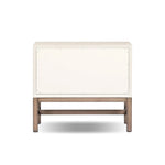 Featuring Fiona Ivory Painted Raffia Nightstand by Four Hands at Amethyst Home. Transform your bedroom into a luxurious oasis with the Fiona Ivory Painted Raffia Nightstand. Crafted with premium materials, this sophisticated nightstand exudes elegance and exclusivity. Its ivory painted raffia finish adds a touch of texture, making it a stunning addition to. Amethyst Home provides interior design, new home construction design consulting, vintage area rugs, and lighting in the Alpharetta metro area.