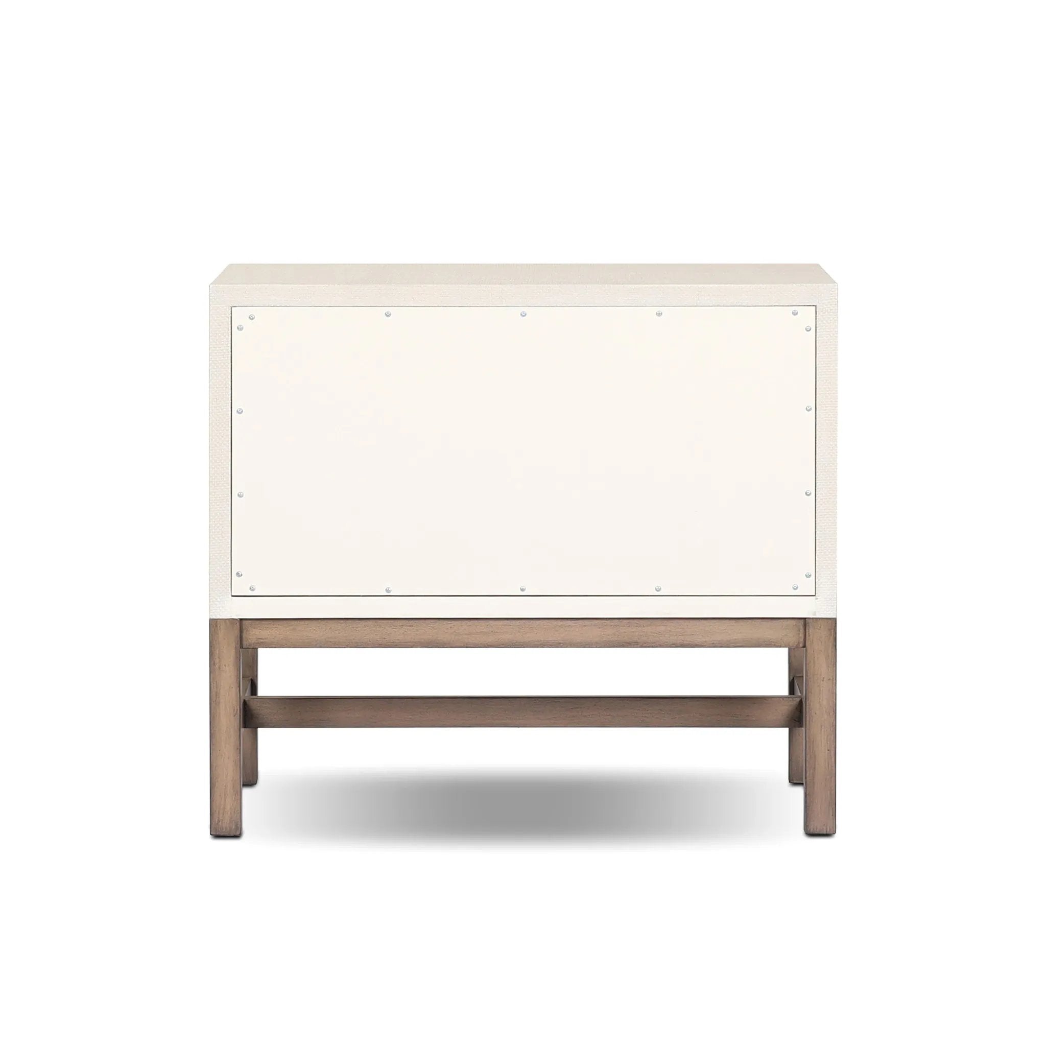 Featuring Fiona Ivory Painted Raffia Nightstand by Four Hands at Amethyst Home. Transform your bedroom into a luxurious oasis with the Fiona Ivory Painted Raffia Nightstand. Crafted with premium materials, this sophisticated nightstand exudes elegance and exclusivity. Its ivory painted raffia finish adds a touch of texture, making it a stunning addition to. Amethyst Home provides interior design, new home construction design consulting, vintage area rugs, and lighting in the Alpharetta metro area.