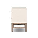 Featuring Fiona Ivory Painted Raffia Nightstand by Four Hands at Amethyst Home. Transform your bedroom into a luxurious oasis with the Fiona Ivory Painted Raffia Nightstand. Crafted with premium materials, this sophisticated nightstand exudes elegance and exclusivity. Its ivory painted raffia finish adds a touch of texture, making it a stunning addition to a. Amethyst Home provides interior design, new home construction design consulting, vintage area rugs, and lighting in the Monterey metro area.