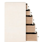 Featuring Fiona Ivory Painted Raffia Tall Dresser by Four Hands at Amethyst Home. Overall Dimensions: 34.00"w x 19.00"d x 47.50"hWeight : 189.33 lbsMaterials: Sugar Palm, Solid Mahogany. Amethyst Home provides interior design, new home construction design consulting, vintage area rugs, and lighting in the Des Moines metro area.