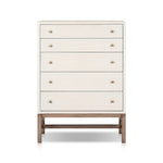 Featuring Fiona Ivory Painted Raffia Tall Dresser by Four Hands at Amethyst Home. Overall Dimensions: 34.00"w x 19.00"d x 47.50"hWeight : 189.33 lbsMaterials: Sugar Palm, Solid Mahogany. Amethyst Home provides interior design, new home construction design consulting, vintage area rugs, and lighting in the Laguna Beach metro area.