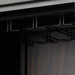 Featuring Fiona Russet Mahogany Bar Cabinet by Four Hands at Amethyst Home. Woven black raffia places a texture-driven twist on cabinetry. Simple hardware finished in an antique brass, all supported by an open, airy base of solid mahogany.Overall Dimensions: 40.00"w x 18.00"d x 52.00"hWeight : 157.63 lbsMaterials: Solid Mahogany, Iron, Sugar Palm. Amethyst Home provides interior design, new home construction design consulting, vintage area rugs, and lighting in the Miami metro area.