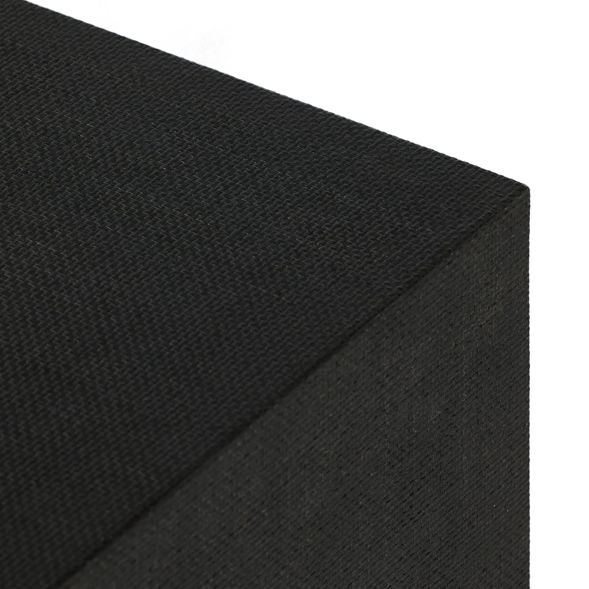 Featuring Fiona Russet Mahogany Bar Cabinet by Four Hands at Amethyst Home. Woven black raffia places a texture-driven twist on cabinetry. Simple hardware finished in an antique brass, all supported by an open, airy base of solid mahogany.Overall Dimensions: 40.00"w x 18.00"d x 52.00"hWeight : 157.63 lbsMaterials: Solid Mahogany, Iron, Sugar Palm. Amethyst Home provides interior design, new home construction design consulting, vintage area rugs, and lighting in the Tampa metro area.