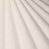 Textures and contrasting hues unite for this pendant's beautiful glow. The overscale scalloped shade features a creamy white canvas exterior covering a dark, antiqued brass interior, and a wrought iron chain for maximum drama Amethyst Home provides interior design, new home construction design consulting, vintage area rugs, and lighting in the Des Moines metro area.