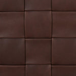 Featuring Flores Lorento Cigar Ottoman by Four Hands at Amethyst Home. Soft, specialized top-grain leather is hand-woven, crafting a look of a treasured vintage find. Use as bonus seating or style with a tray for an extra surface.Overall Dimensions: 19.50"w x 19.50"d x 17.00"hWeight : 31.31 lbsMaterials: Top Grain Leather, Solid Oak, 100% Polyester. Amethyst Home provides interior design, new home construction design consulting, vintage area rugs, and lighting in the Newport Beach metro area.