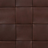 Featuring Flores Lorento Cigar Ottoman by Four Hands at Amethyst Home. Soft, specialized top-grain leather is hand-woven, crafting a look of a treasured vintage find. Use as bonus seating or style with a tray for an extra surface.Overall Dimensions: 19.50"w x 19.50"d x 17.00"hWeight : 31.31 lbsMaterials: Top Grain Leather, Solid Oak, 100% Polyester. Amethyst Home provides interior design, new home construction design consulting, vintage area rugs, and lighting in the Newport Beach metro area.