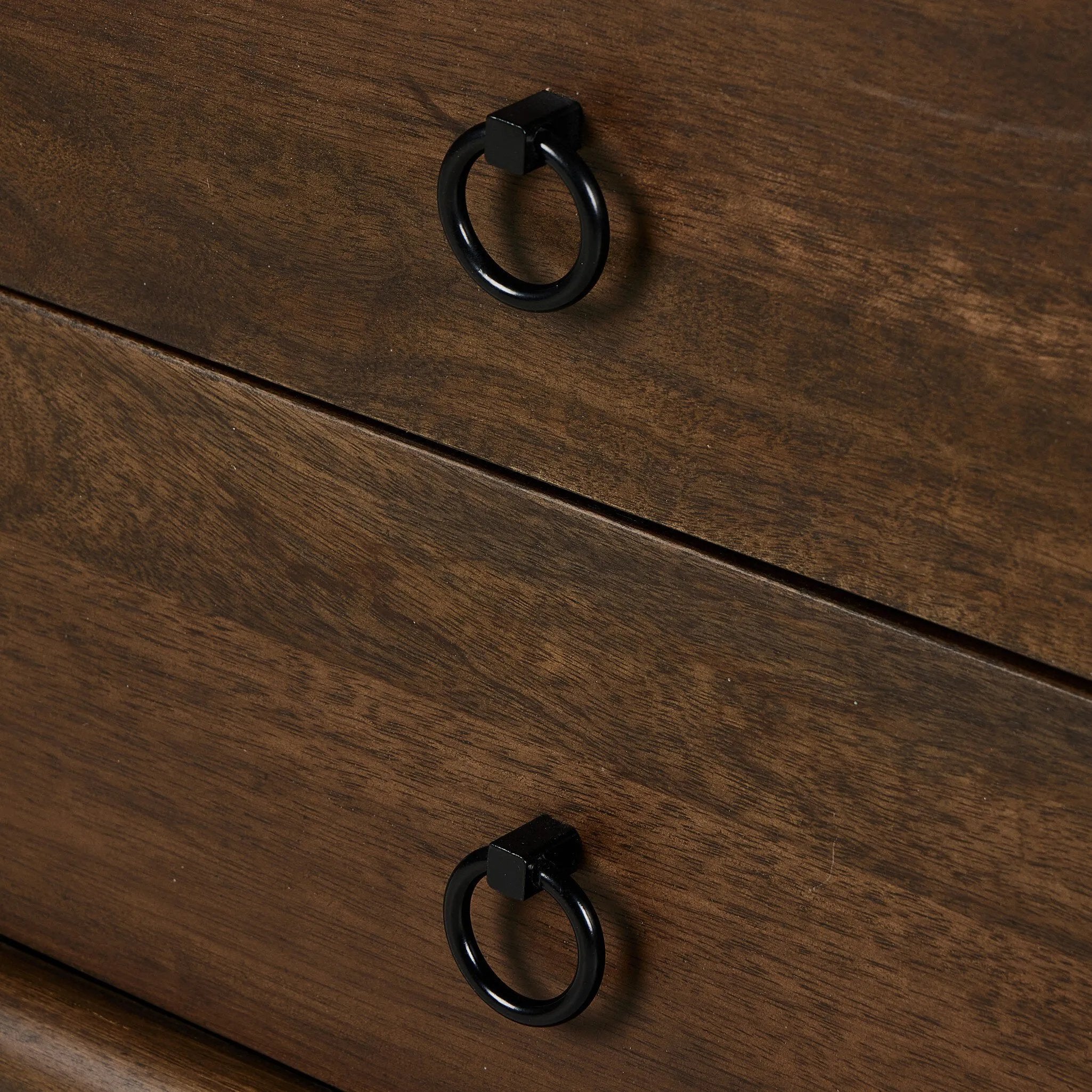 Featuring Freddie Brown Nightstand by Four Hands at Amethyst Home. Inspired by French antique design, this dresser stands on round tapered legs with a prominent overhang top. Made of mango wood with cast iron key ring pulls, two drawers make it a versatile choice as a dresser or nightstand.
Overall Dimensions: 22.0" L x 32.0 " W x 26.0" H
Collection: MayaCo. Amethyst Home provides interior design, new home construction design consulting, vintage area rugs, and lighting in the Park City metro area.