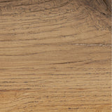 Minimalist and modern, this platform-style canopy bed is framed to a low profile and softened with an upholstered headboard. 