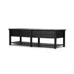 Featuring Gardendale Stained Black Oak Veneer Kitchen Island by Four Hands at Amethyst Home. Introduce elegance and functionality to your kitchen with the Gardendale Stained Black Oak Veneer Kitchen Island. This sleek and sturdy island features a stained black oak veneer, providing a modern and sophisticated look. Perfect for preparing meals and entertai. Amethyst Home provides interior design, new home construction design consulting, vintage area rugs, and lighting in the Laguna Beach metro area.