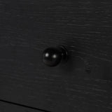 Featuring Gardendale Stained Black Oak Veneer Small Kitchen Island by Four Hands at Amethyst Home. Transform your kitchen with the Gardendale Stained Black Oak Veneer Small Kitchen Island. This elegant island adds both style and functionality to your space. With plenty of storage and workspace, it's the perfect addition for any culinary expert. 
Overall Dimensi. Amethyst Home provides interior design, new home construction design consulting, vintage area rugs, and lighting in the Tampa metro area.