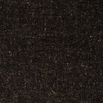 Inspired by simple Scandinavian styling, a dark-finished parawood stool's slit-back metal inlay adds a decorative touch. Easy curves from bent wood give a smooth silhouette. Upholstered with a thin seat cushion upholstered in black performance fabric, perfect for everyday dining. Amethyst Home provides interior design, new home construction design consulting, vintage area rugs, and lighting in the Austin metro area.