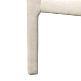 A bold dining chair design inspired by Italian modernism. The wide format that contrasts slimmer chamfered legs leaving airiness underneath. The result: A beautiful balance of scale. Soft, easy to clean and free of PFAS, Crypton® performance fabric is specially engineered for protection against stains, moisture and odor. Amethyst Home provides interior design, new home construction design consulting, vintage area rugs, and lighting in the Austin metro area.
