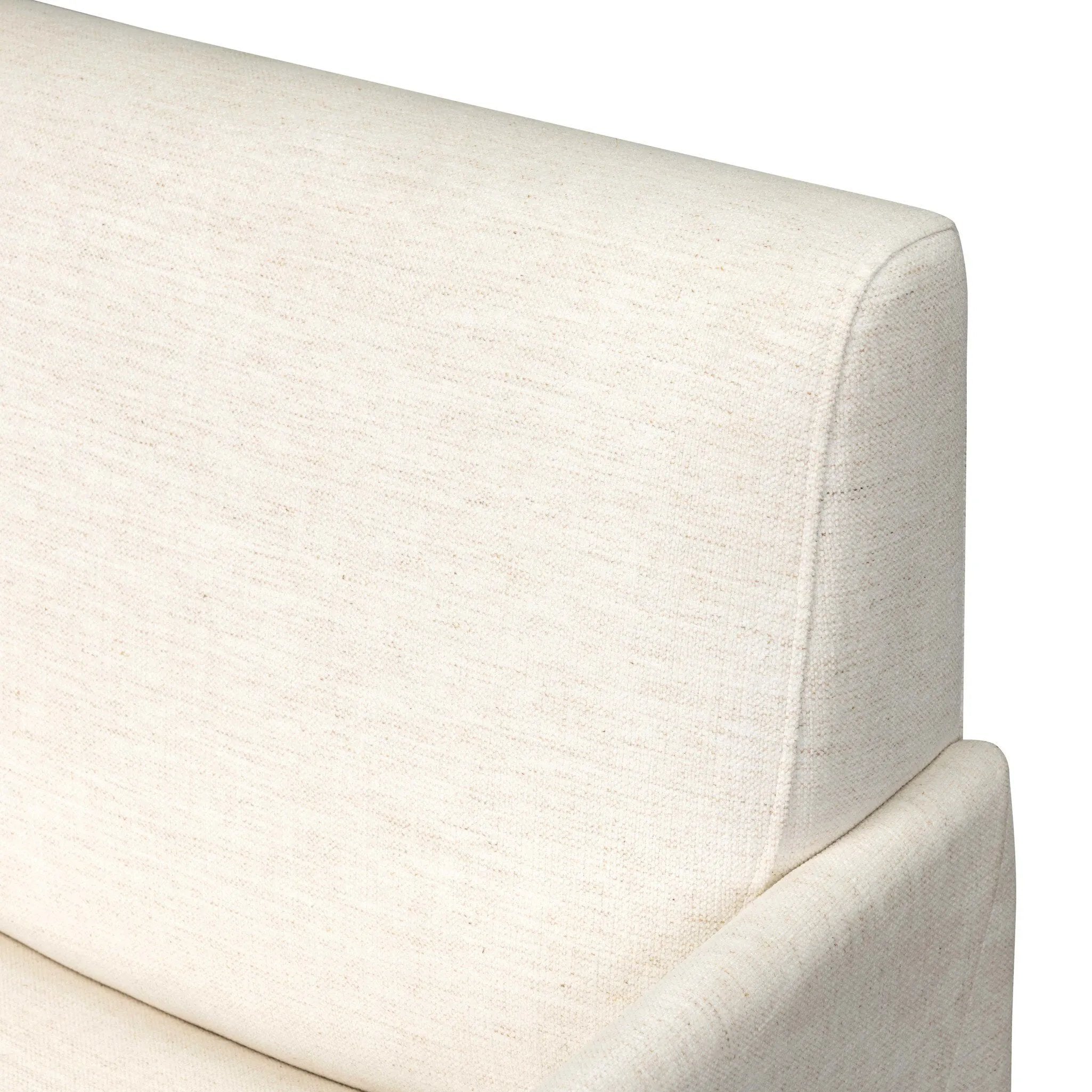 A bold dining chair design inspired by Italian modernism. The wide format that contrasts slimmer chamfered legs leaving airiness underneath. The result: A beautiful balance of scale. Soft, easy to clean and free of PFAS, Crypton® performance fabric is specially engineered for protection against stains, moisture and odor. Amethyst Home provides interior design, new home construction design consulting, vintage area rugs, and lighting in the Nashville metro area.