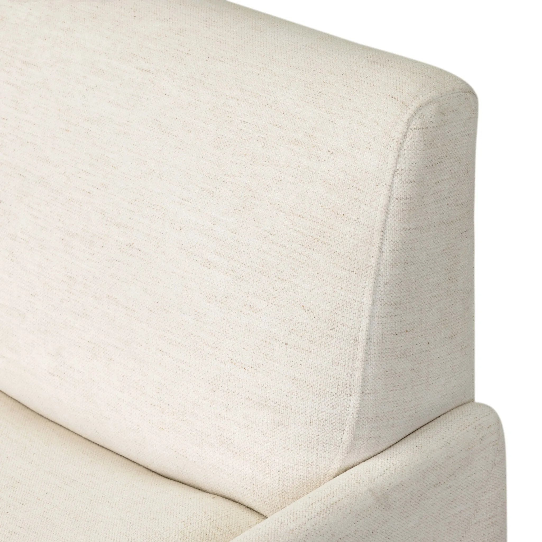 A bold design inspired by Italian modernism. Made from Crypton® performance fabric, with a wide format that contrasts slimmer chamfered legs and a thin metal footrest. The result: A beautiful balance of scale, perfectly sized for the counter. Amethyst Home provides interior design, new home construction design consulting, vintage area rugs, and lighting in the Monterey metro area.