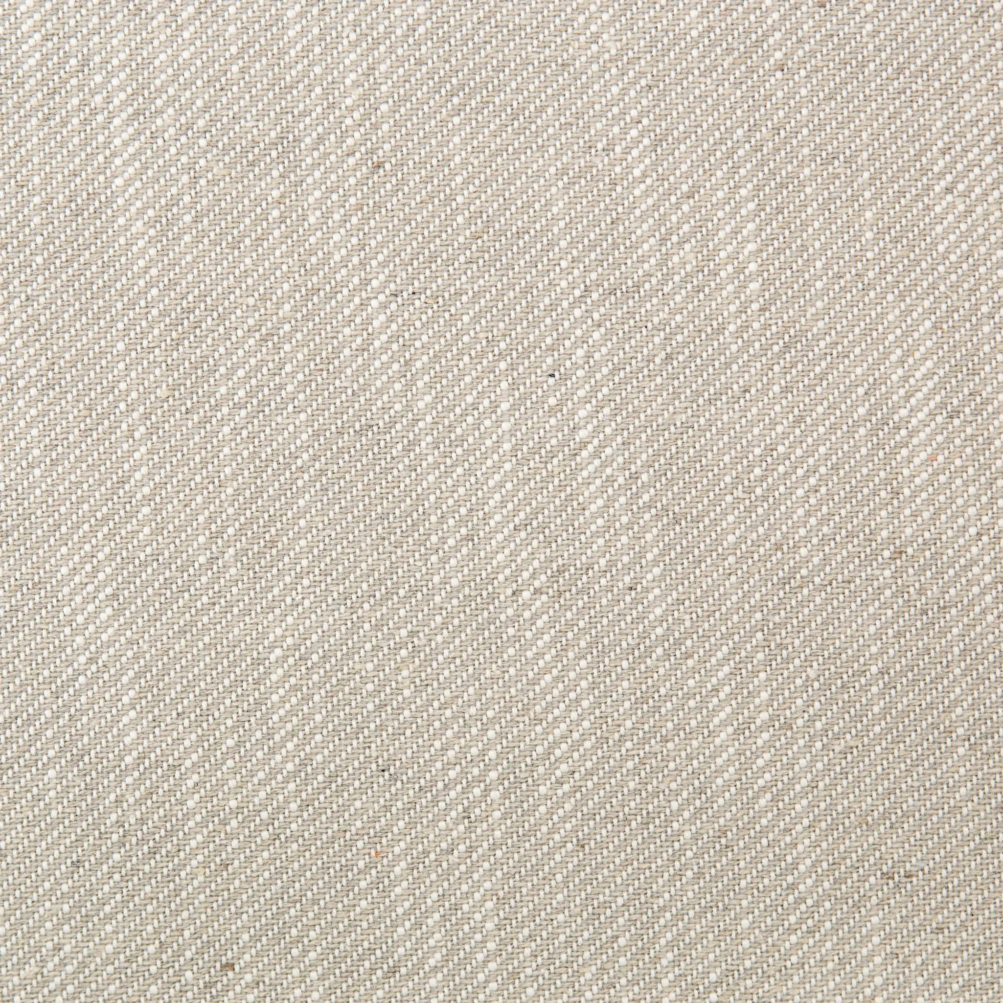 Welcome to the modern lounging essential. A timeless track arm sofa is upholstered in a neutral oatmeal performance fabric and finished with wooden block legs. Performance fabrics are specially created to withstand spills, stains, high traffic and wear, ensuring long-term comfort and unmatched durability Amethyst Home provides interior design, new home construction design consulting, vintage area rugs, and lighting in the Miami metro area.