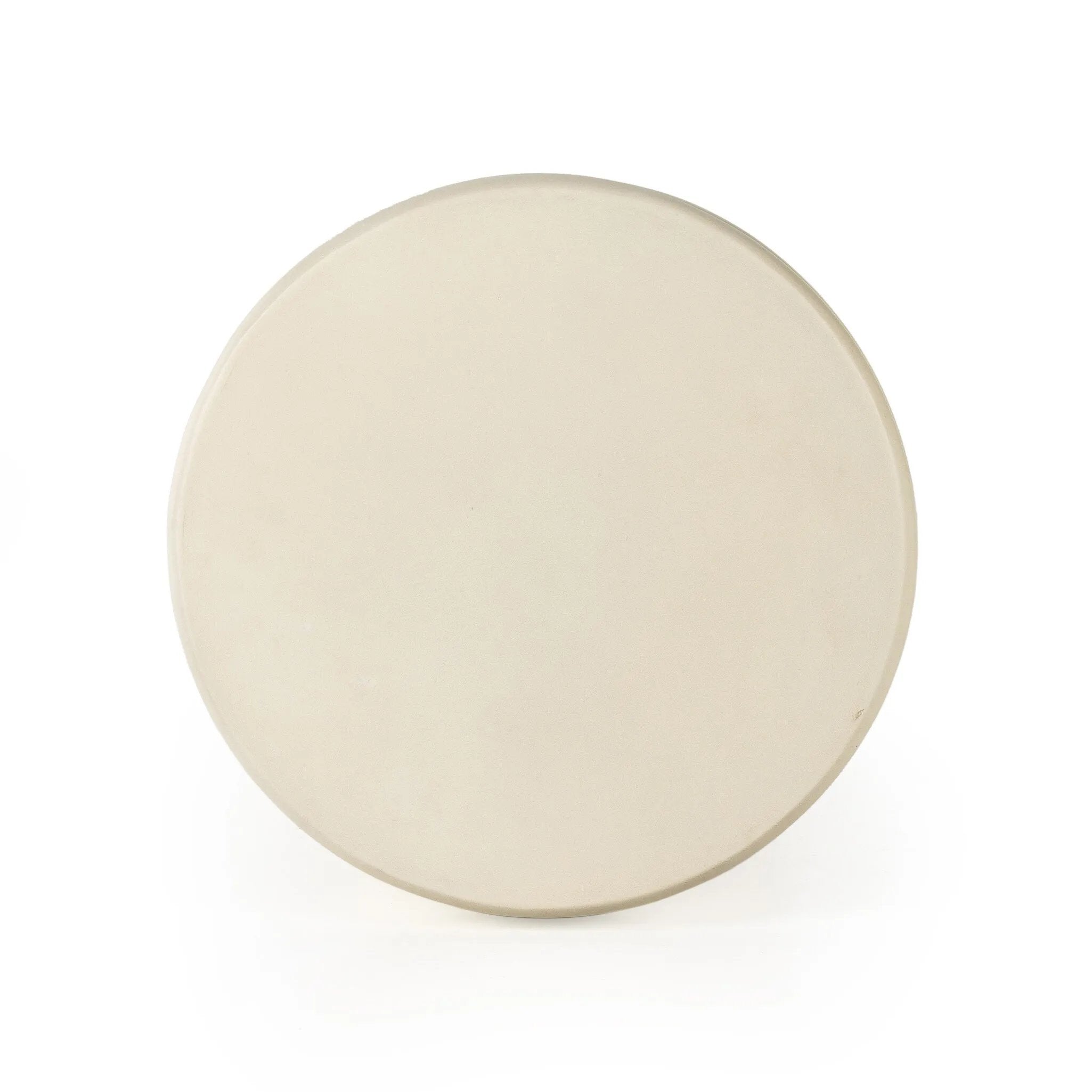 Statuesque and streamlined, an outdoor end table is crafted of smooth solid concrete and detailed with ribbed edging on top. Cover or store indoors during inclement weather and when not in use.As enthusiasts of wabi sabi design at Amethyst, we love the warm modern inspired Grecia Outdoor End Table. Amethyst Home provides interior design, new home construction design consulting, vintage area rugs, and lighting in the Newport Beach metro area.