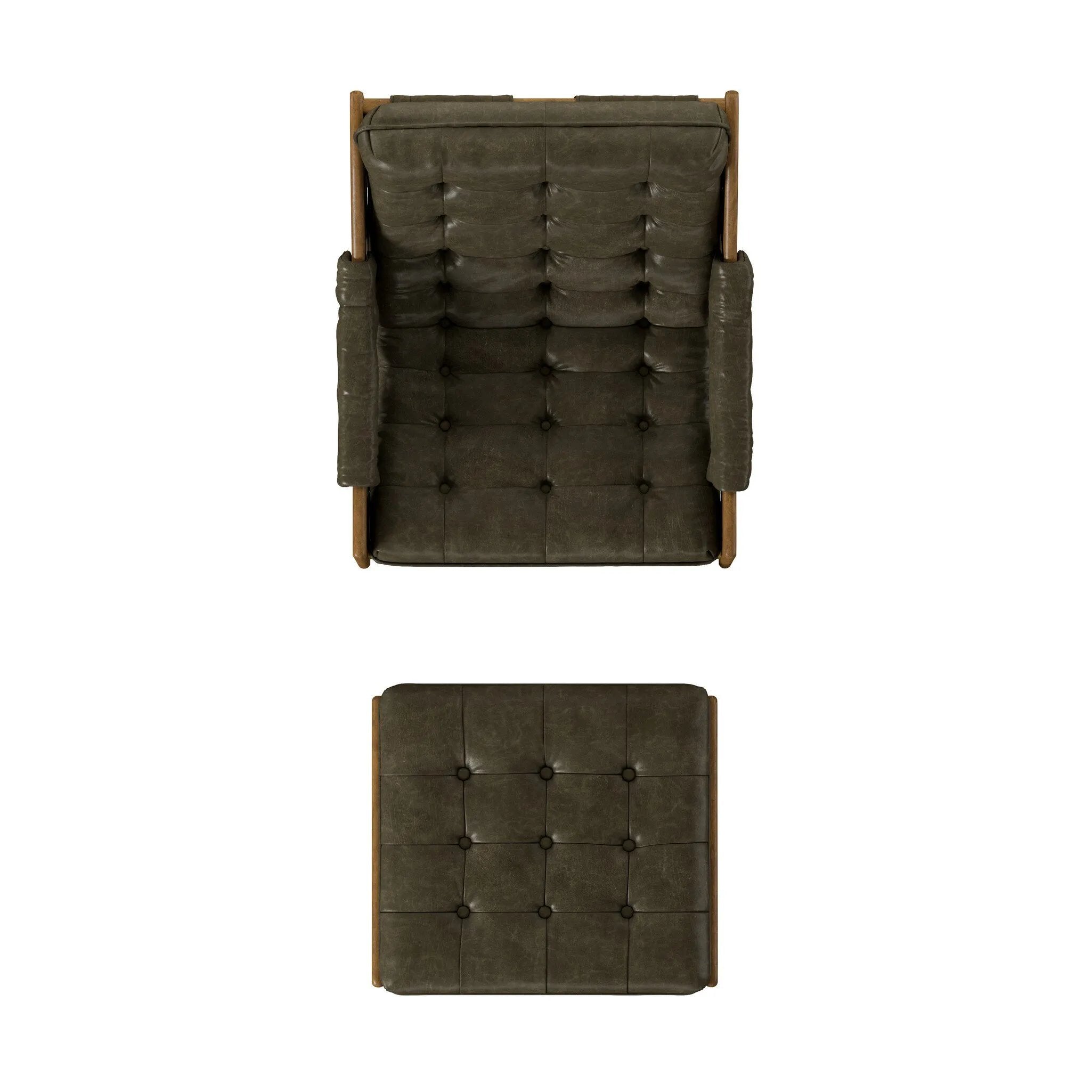 Halston Chair With Ottoma Amethyst Home provides interior design, new home construction design consulting, vintage area rugs, and lighting in the San Diego metro area.