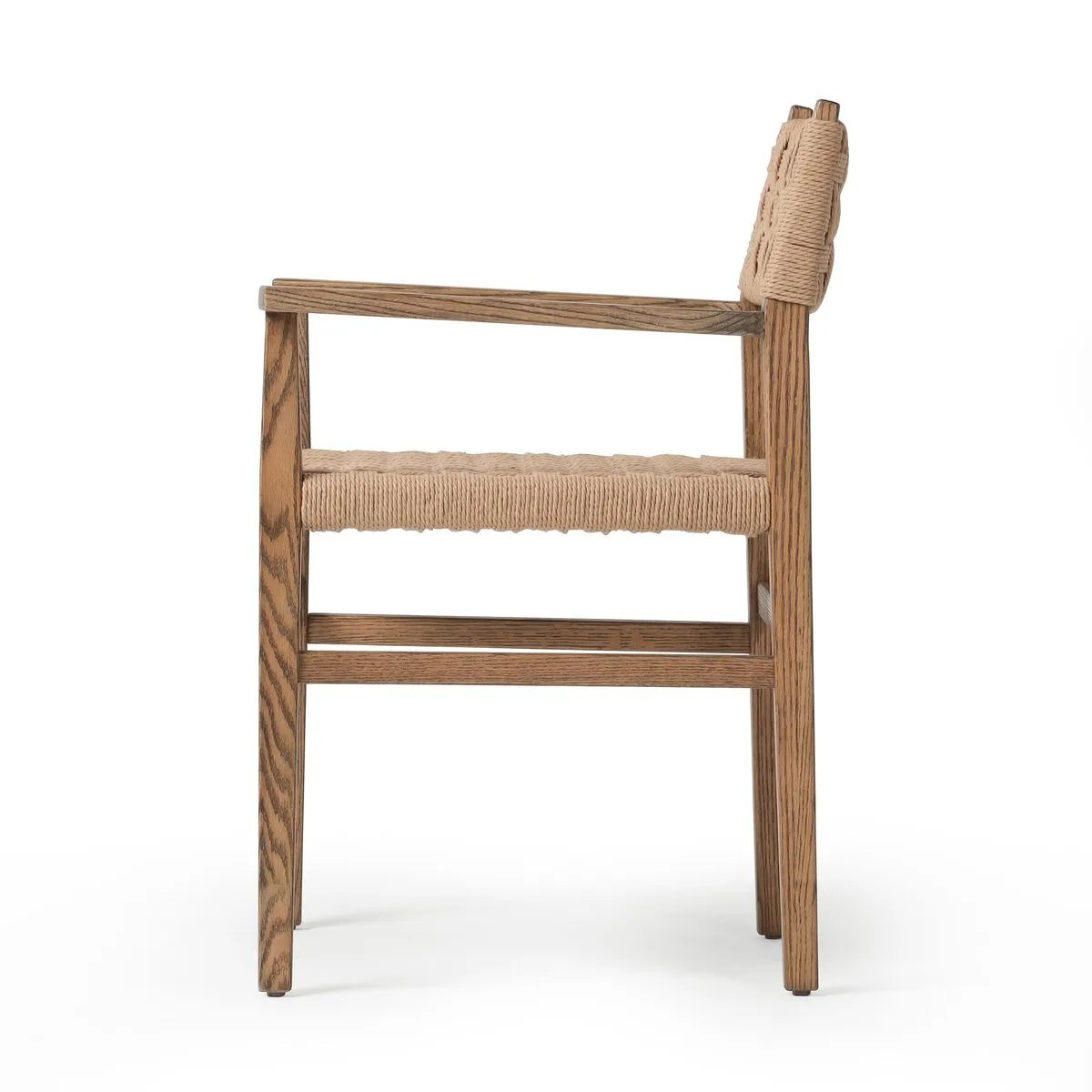 Featuring Hamlin Double Twisted Paper Cord Dining Armchair by Four Hands at Amethyst Home. This Hamlin dining armchair features a double twisted paper cord design, adding unique texture and visual interest. The armchair design provides additional support and comfort for extended periods of sitting. Made with quality materials, this armchair is built to last.
. Amethyst Home provides interior design, new home construction design consulting, vintage area rugs, and lighting in the Seattle metro area.