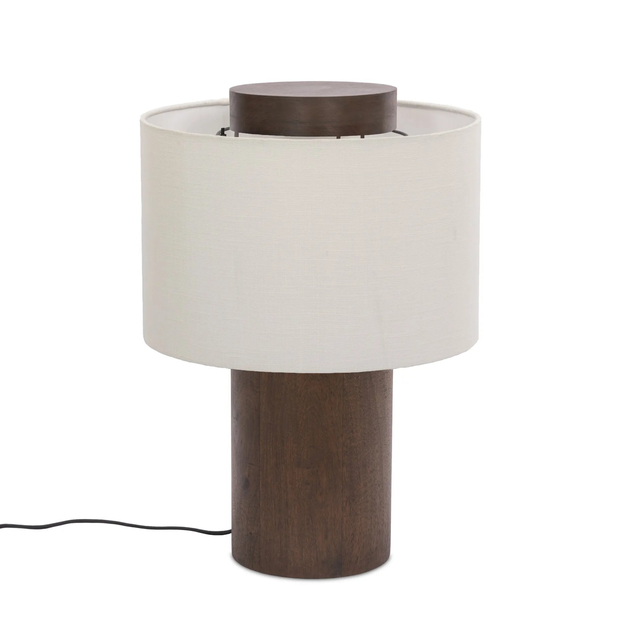 Featuring Haney Russet Mango Table Lamp by Four Hands at Amethyst Home. A clean silhouette of mango wood is complemented by the suspended shade of this table lamp.Overall Dimensions: 15.75"w x 15.75"d x 22.50"hWeight : 10.58 lbsMaterials: Solid Mango, Iron. Amethyst Home provides interior design, new home construction design consulting, vintage area rugs, and lighting in the Austin metro area.