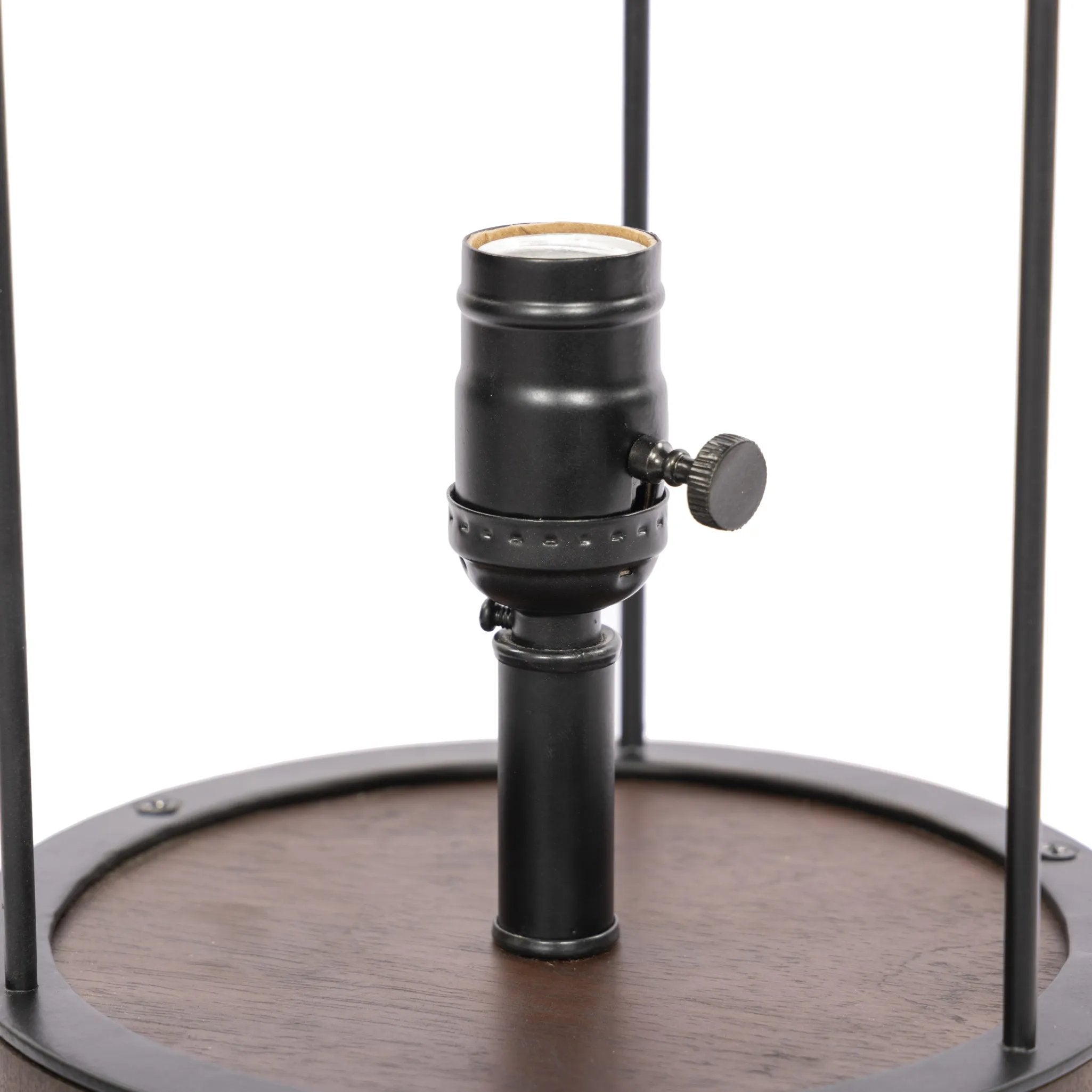 Featuring Haney Russet Mango Table Lamp by Four Hands at Amethyst Home. A clean silhouette of mango wood is complemented by the suspended shade of this table lamp.Overall Dimensions: 15.75"w x 15.75"d x 22.50"hWeight : 10.58 lbsMaterials: Solid Mango, Iron. Amethyst Home provides interior design, new home construction design consulting, vintage area rugs, and lighting in the Winter Garden metro area.