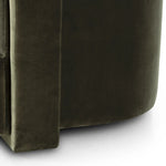 Featuring Hartley Surrey Olive Chair by Four Hands at Amethyst Home. A true showstopper. A fully upholstered outer frame cradles this classic chair upholstered in a velvety olive fabric.Overall Dimensions: 42.00"w x 39.00"d x 29.50"hWeight : 91.49 lbsMaterials: 76.8% Cotton, 23.2% Polyester. Amethyst Home provides interior design, new home construction design consulting, vintage area rugs, and lighting in the Omaha metro area.