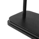 Featuring Harwick Jet Black Table Lamp by Four Hands at Amethyst Home. Craft a warm vibe in any space with a texture-driven table lamp of brown-finished rattan. Black iron shapes a double-arm base with traditional ogee-edge detailing, while a pill-shaped woven shade lets light through to set just the right mood.Overall Dimensions: 20.00"w x 14.00"d x 19.50". Amethyst Home provides interior design, new home construction design consulting, vintage area rugs, and lighting in the Nashville metro area.