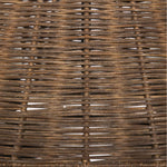 Featuring Harwick Jet Black Table Lamp by Four Hands at Amethyst Home. Craft a warm vibe in any space with a texture-driven table lamp of brown-finished rattan. Black iron shapes a double-arm base with traditional ogee-edge detailing, while a pill-shaped woven shade lets light through to set just the right mood.Overall Dimensions: 20.00"w x 14.00"d x 19.50. Amethyst Home provides interior design, new home construction design consulting, vintage area rugs, and lighting in the Scottsdale metro area.