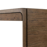 Featuring Henry Rustic Grey Veneer Desk by Four Hands at Amethyst Home. Made from solid reclaimed oak finished in a rustic grey, this slim-profile desk shapes subtly curved corners, bringing a handcrafted look to a minimalist form. Designed in partnership with longtime Four Hands collaborator Thomas Bina and Brazilian designer Ronald Sasson.Overall Dimensions:. Amethyst Home provides interior design, new home construction design consulting, vintage area rugs, and lighting in the Dallas metro area.