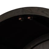 Featuring Hepburn Dark Anthracite Oak Veneer Cabinet by Four Hands at Amethyst Home. Beautifully arched with a flush plinth base, a versatile oak cabinet features a dark, rich finish. With generous interior shelving, a tempered glass front allows you to showcase favorite books and treasures — letting anyone who enters your space know exactly who you are. O. Amethyst Home provides interior design, new home construction design consulting, vintage area rugs, and lighting in the Des Moines metro area.