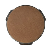 Make a subtle midcentury statement in any space. This unique three-leg accent stool is crafted of brown-finished solid ash and an upholstered ochre seat.As lovers of luxe style at Amethyst, we love the nature inspired Hina Accent Stool - Laughlin Ochre. This item pairs well with other brands such as Ethnicraft and is perfect for coastal homes Amethyst Home provides interior design, new home construction design consulting, vintage area rugs, and lighting in the Los Angeles metro area.