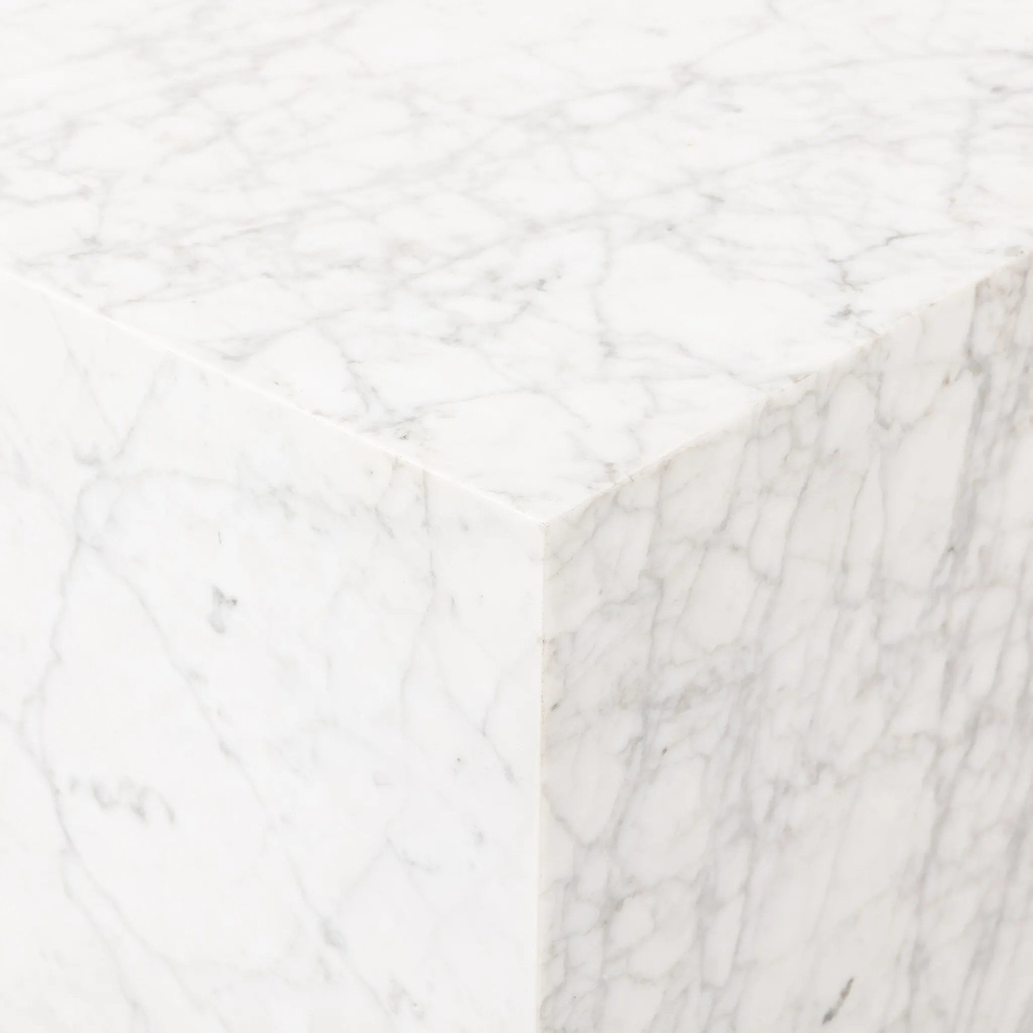 A study in simplicity. Carved from Carrara marble for a clean, modern statement in any space.Collection: Hughe Amethyst Home provides interior design, new home construction design consulting, vintage area rugs, and lighting in the Monterey metro area.