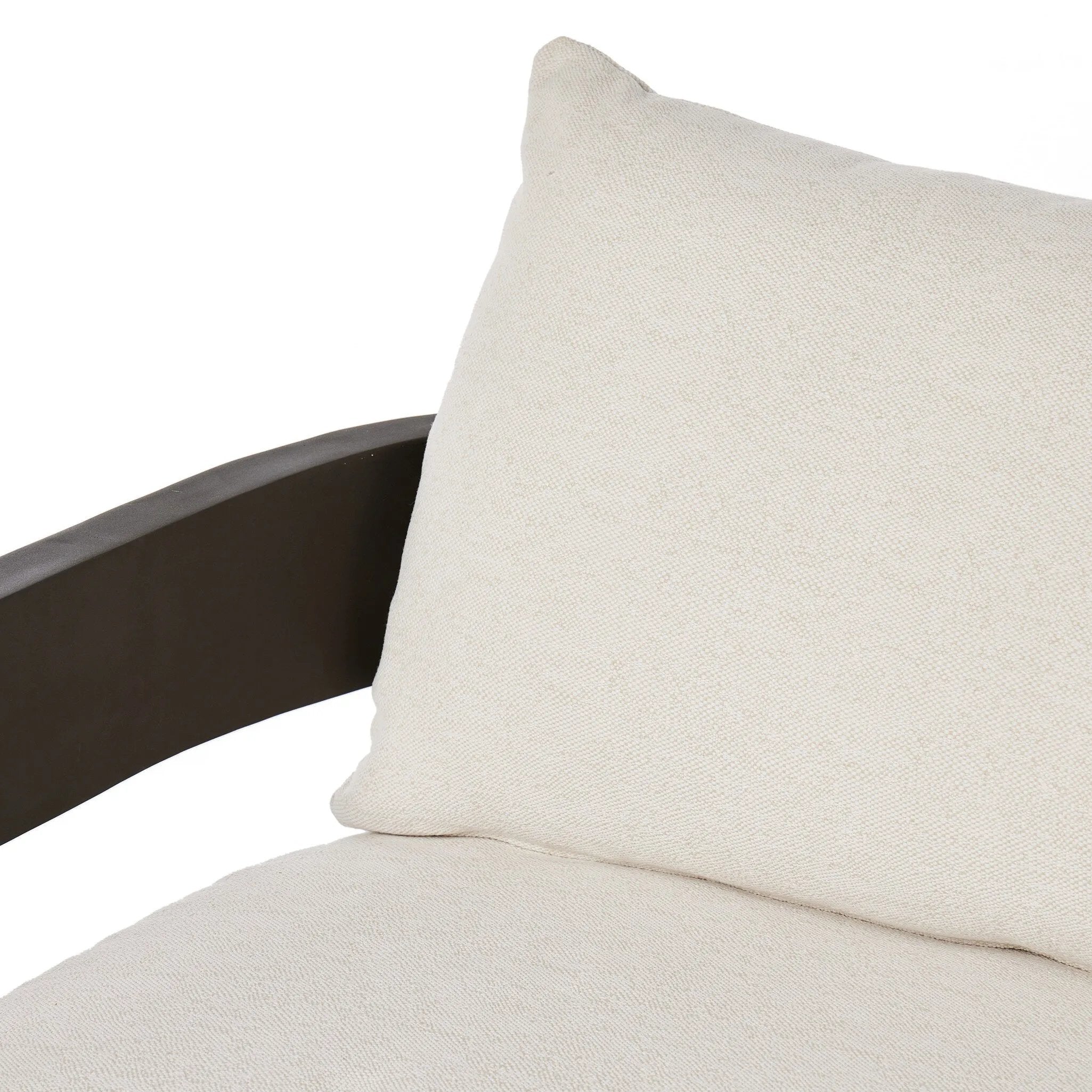 Featuring Jackson Alessi Linen Outdoor Metal Sofa by Four Hands at Amethyst Home. Expertly crafted sofa designed to elevate your outdoor space. Made with durable and high-quality linen fabric, this sofa is built to withstand the elements and provide comfort for years to come. Create a stylish and inviting outdoor oasis with the Jackson Alessi Linen Outdoor . Amethyst Home provides interior design, new home construction design consulting, vintage area rugs, and lighting in the Charlotte metro area.