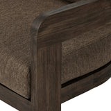 Featuring Jackson Ellor Brown Outdoor Chair by Four Hands at Amethyst Home. Introducing the Jackson Ellor Brown Outdoor Chair - the perfect addition to any outdoor space. Made for durability and comfort, this chair is designed for outdoor use. With a sleek and modern design, it will enhance any outdoor setting.
Overall Dimensions: 33.0" L x 35.0 " W x 33. Amethyst Home provides interior design, new home construction design consulting, vintage area rugs, and lighting in the Laguna Beach metro area.