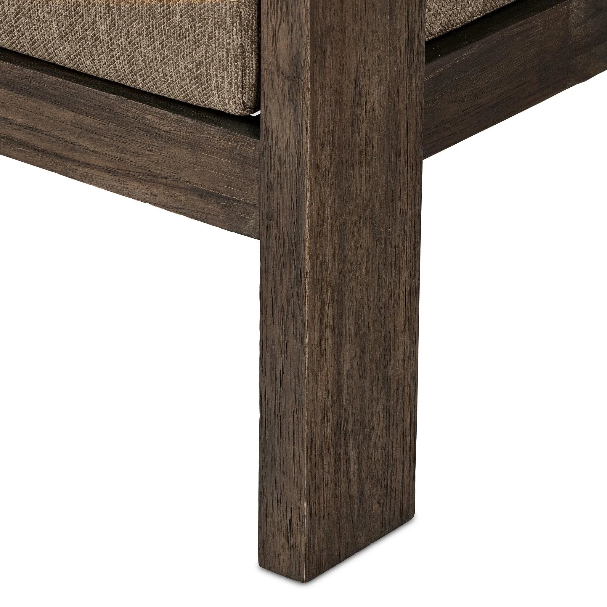 Featuring Jackson Ellor Brown Outdoor Sofa by Four Hands at Amethyst Home. Introducing the Jackson Ellor Brown Outdoor Sofa - your perfect addition to any backyard or patio. Made with durable materials, this sofa is built to withstand the elements and provide comfort for years to come. Get ready to relax and entertain in style with this timeless piece.
Ov. Amethyst Home provides interior design, new home construction design consulting, vintage area rugs, and lighting in the Kansas City metro area.